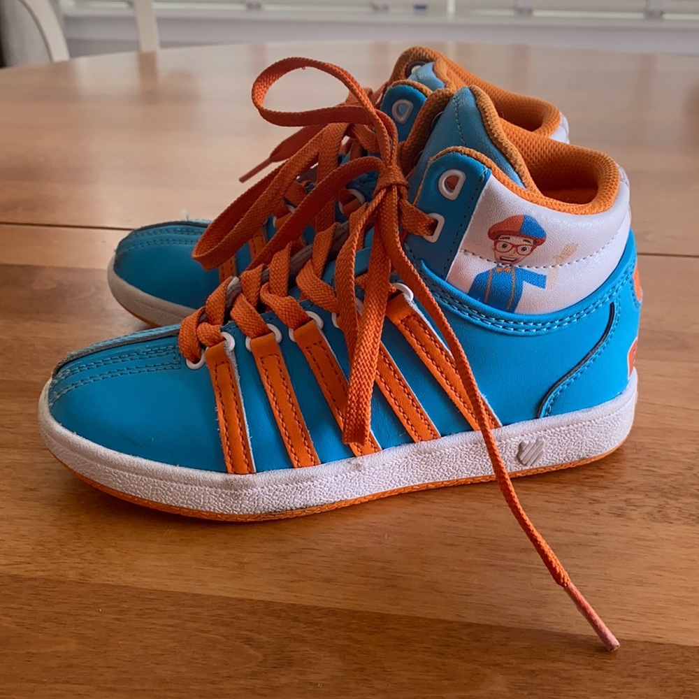 K Swiss Blippi high tops! HTF Size 13 kids